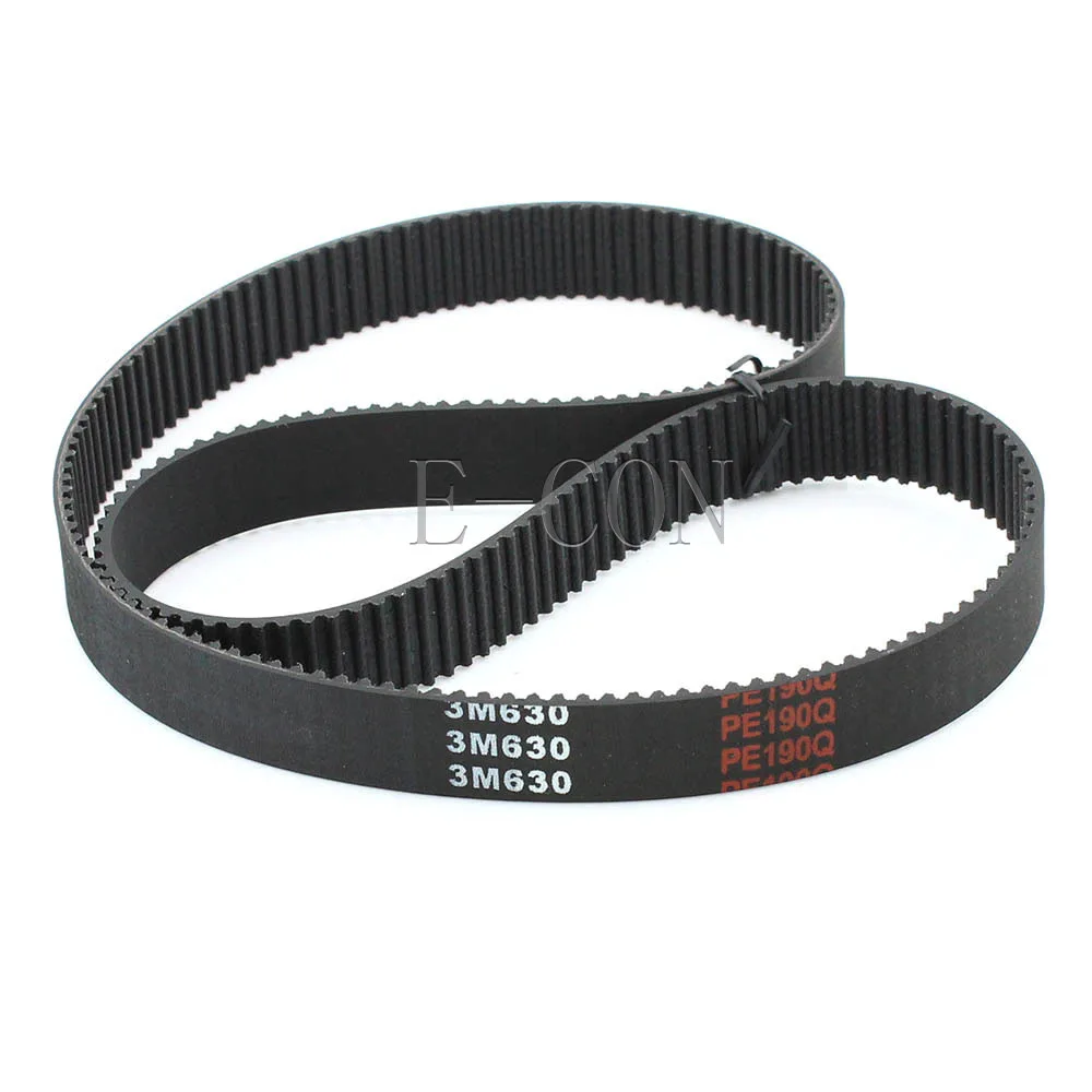 

1pcs/5pcs 630-3M HTD Timing Belt 210 Teeth Cogged Rubber Geared Closed Loop 10mm/15mm/20mm Wide