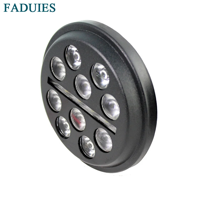 FADUIES мотоцикл 4 1/2 "4 5 дюймов светодиодный проходной свет для Harley