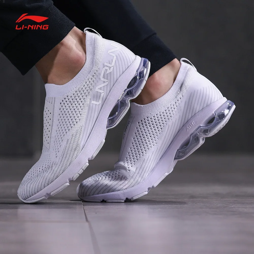 Li-Ning/мужские беговые кроссовки с пузырьковой дуговой подушкой спортивная обувь