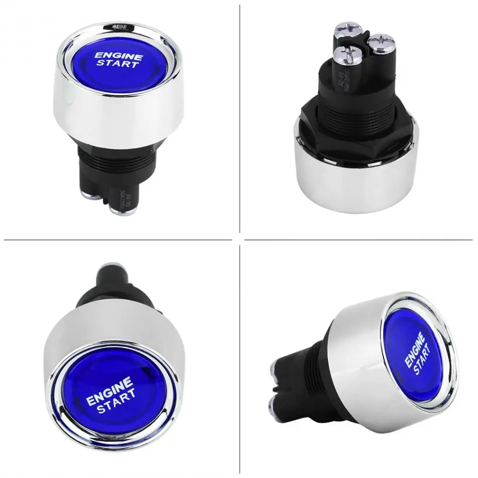 12V-24V 50A автомобильный пусковой кнопочный переключатель стартер зажигания