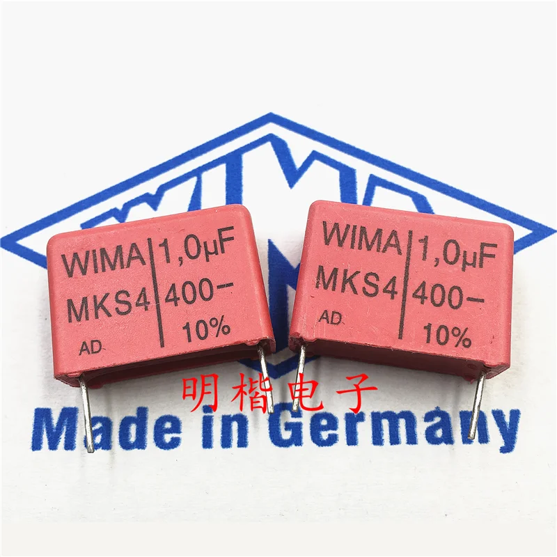 Конденсатор WIMA конденсатор Wima MKS4 400 в 1 0 мкФ 105 шаг 22 5 мм Бесплатная доставка 10 шт./30