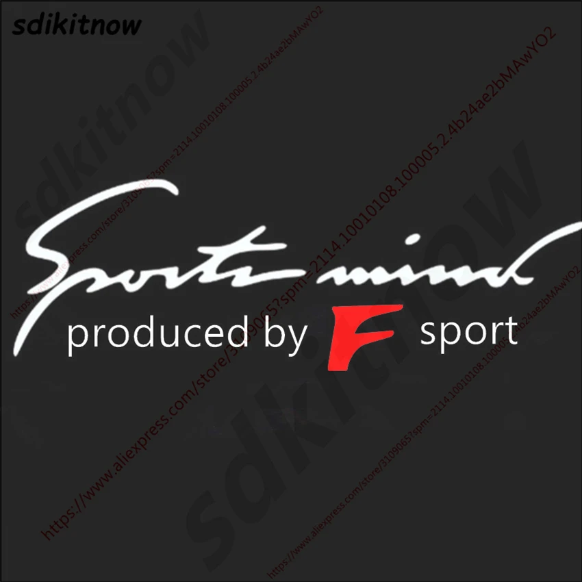 F Sport Fsport передний задний боковой корпус автомобиля Наклейка автомобильный