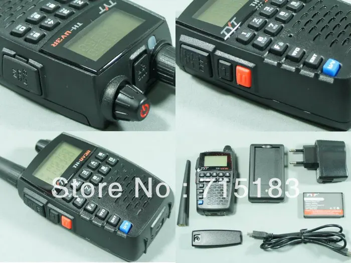 Портативный TYT TH-UV3R двухдиапазонный VHF: 136-174 МГц и 400-470 двойной дисплей мини