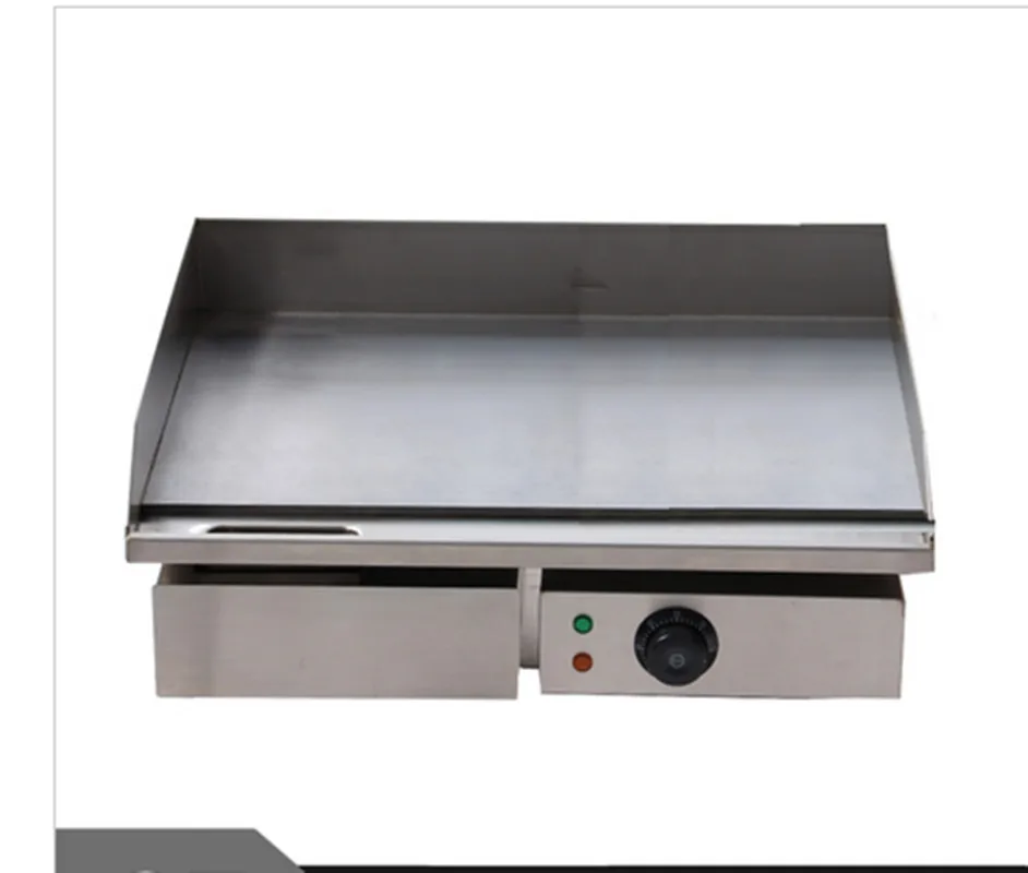 3 кВт 55 см Электрический гриль горячая плита из нержавеющей стали коммерческий