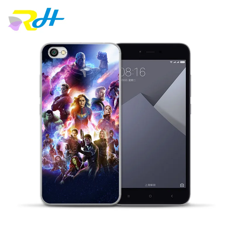 Силиконовый мягкий чехол для Redmi Coque Etui модные чехлы с капитаном Marvel xiaomi Note 4X 5A 6Pro 7