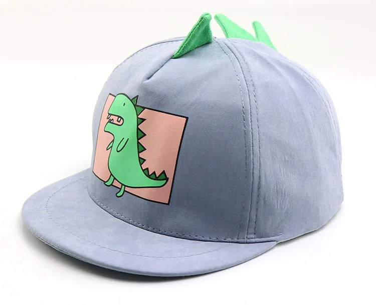 2019 динозавр Модная Детская кепка Casquette хип-хоп Homme Snapback мальчики девочки детская