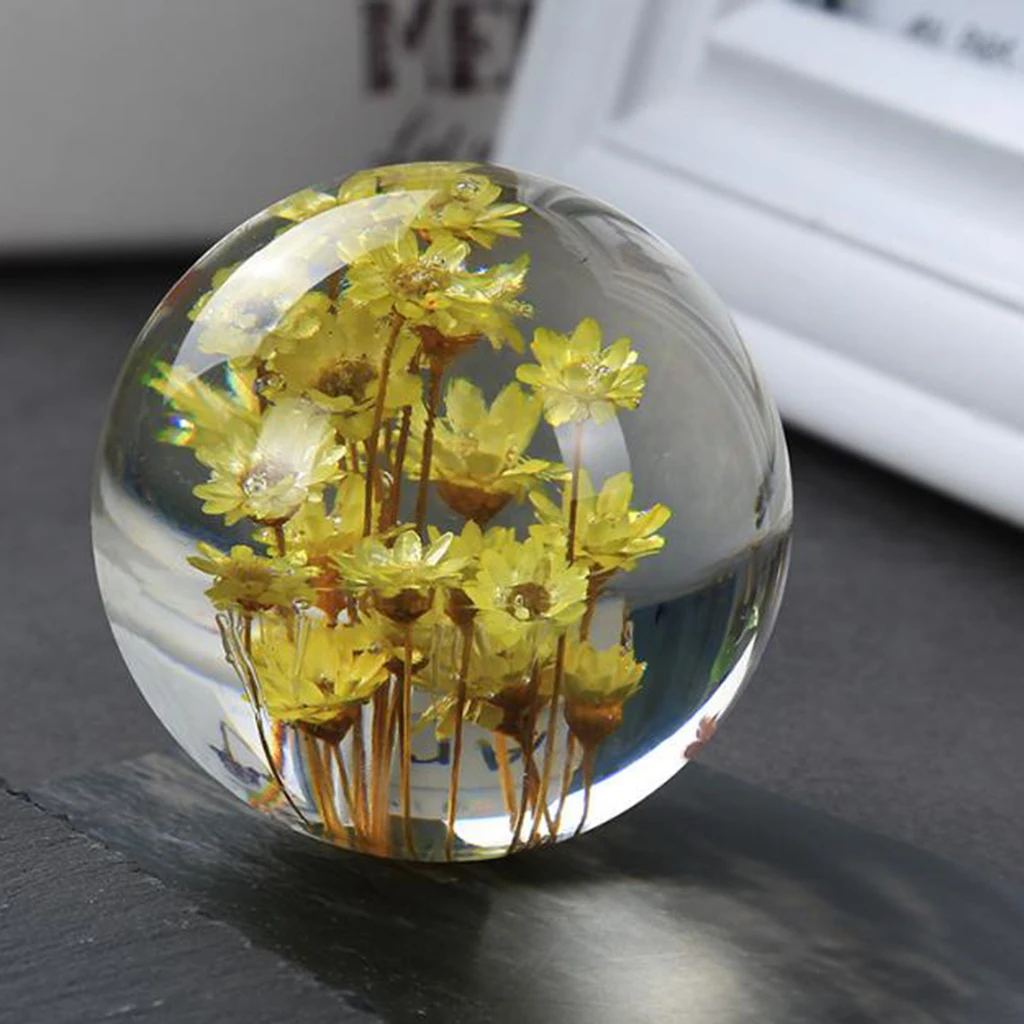 9 размеров силиконовые круглые сферические шарики форма из смолы для