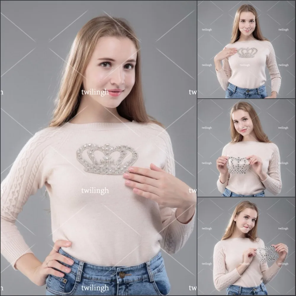 1 шт. бабочка Популярные мотивы исправление аппликации из страз с железными