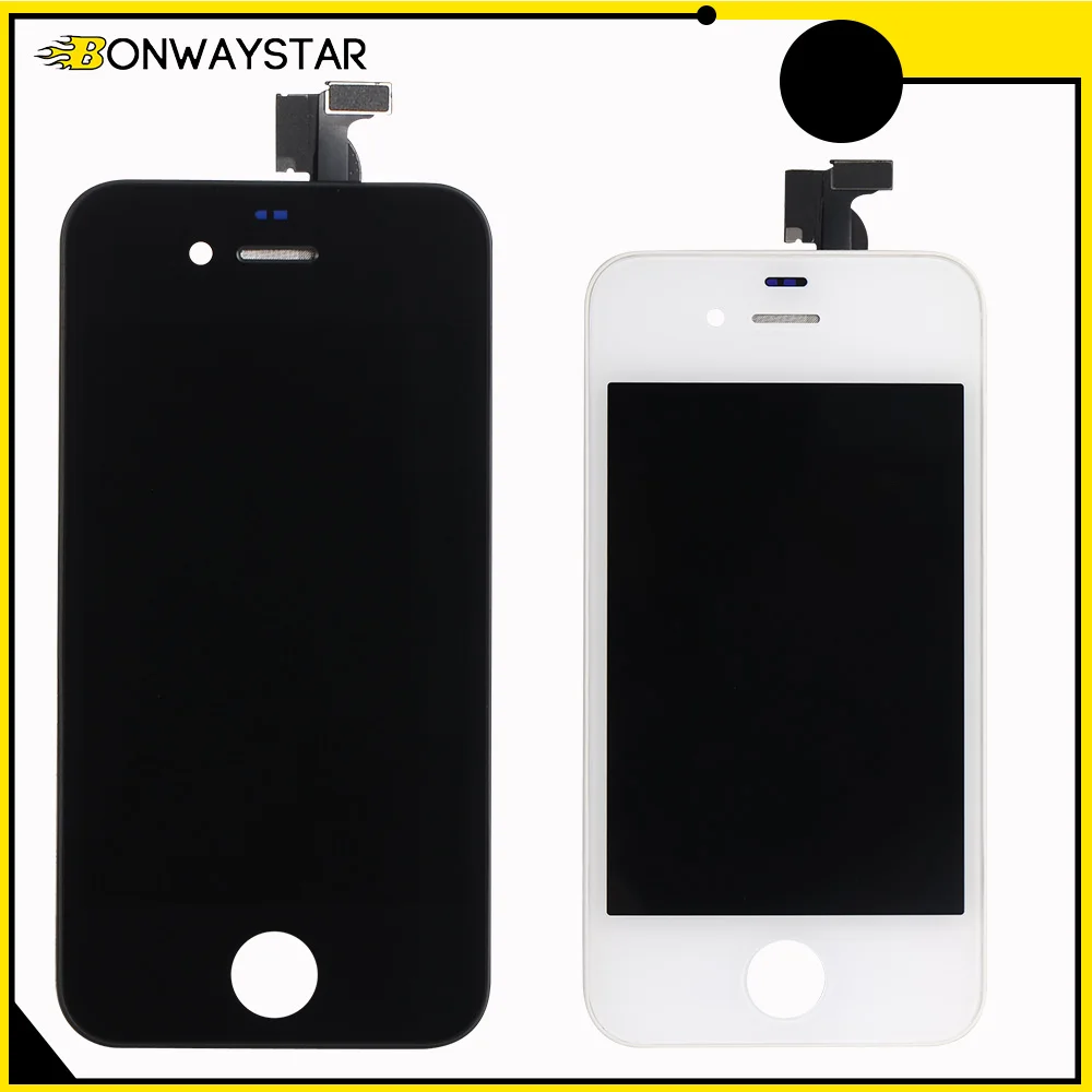 AAA ++ качественный черный и белый ЖК экран для iPhone 4S A1431 A1387 сменный дигитайзер
