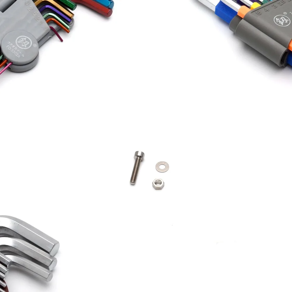 Высокопрочные винты для велосипеда из титанового сплава Bmx светильник с