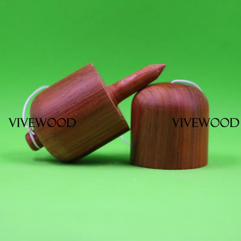 Таблетки Kendama из натурального дерева падук простые деревянные таблетки игрушки