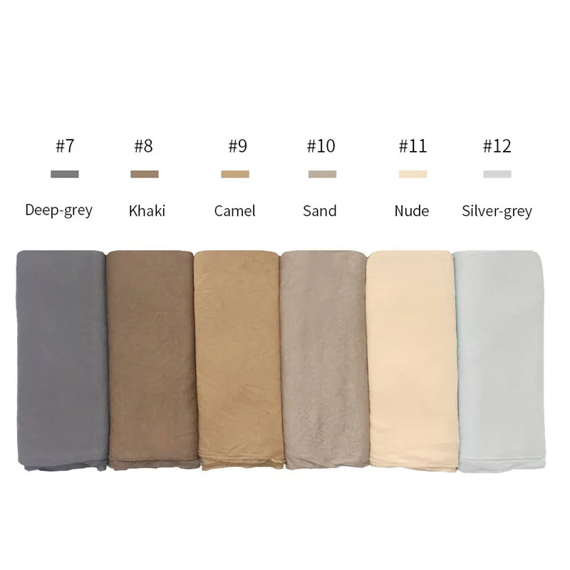 1 шт. скромный высококачественный Трикотажный Хлопковый хиджаб шарф эластичный