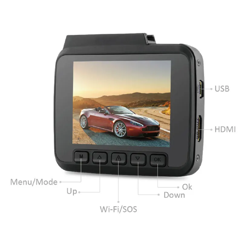 2 4 &quotАвтомобильный видеорегистратор ночного видения автомобиля gps трек рекордер