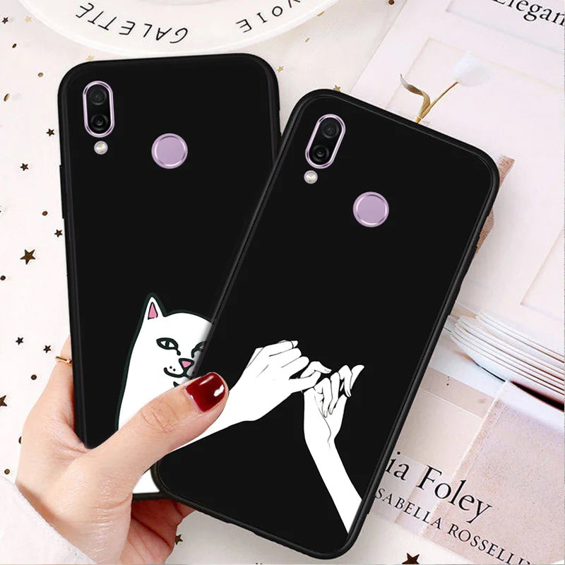 Чехол YOUVEI для Huawei Nova 3i мягкий чехол из ТПУ Nova3i/PsmartPlus/P10lite P10 Lite телефона | Мобильные
