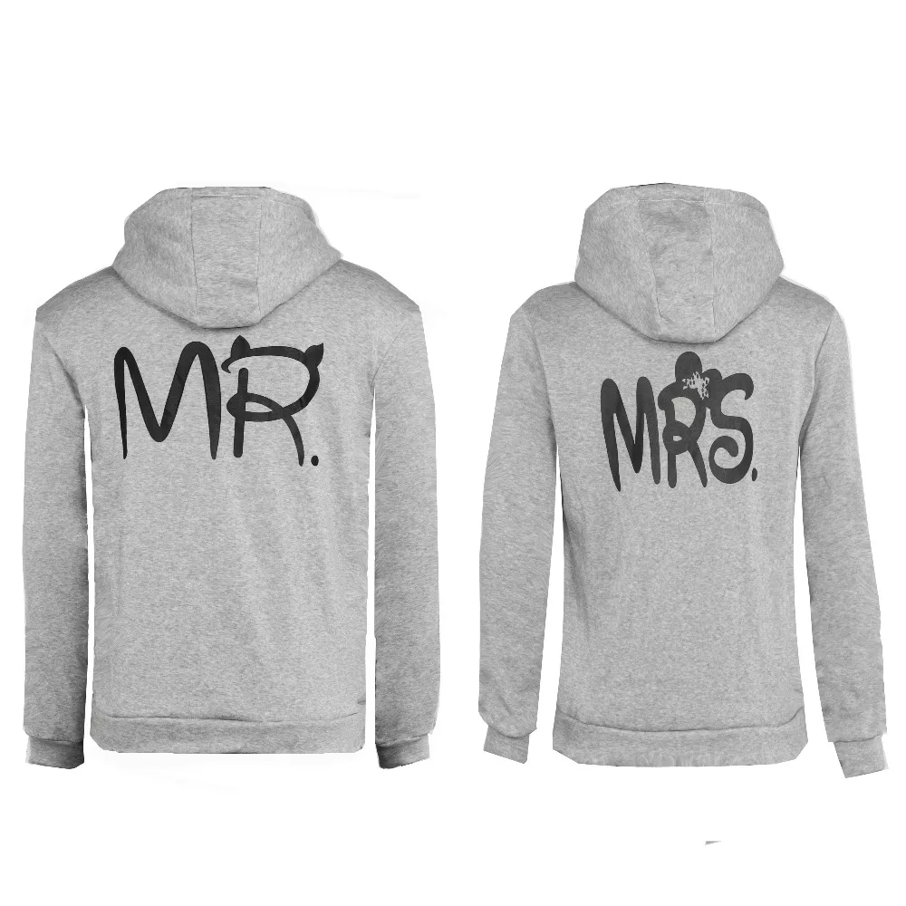 MR MRS harajuku loves Couple wo мужской Аниме хип хоп Лоскутная Женская одежда толстовка с