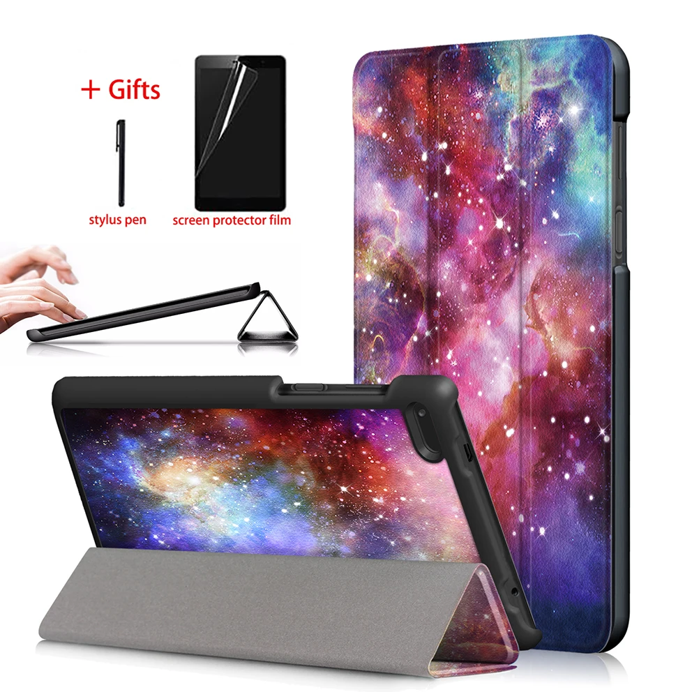 Магнитный чехол подставка для Lenovo Tab 7 Essential TB 7304F 7304N Tab4 Case|Чехлы планшетов и