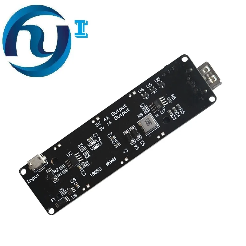 Макетная плата основания аккумулятора 18650 V3 совместимая с Raspberry Pi 3 защита от