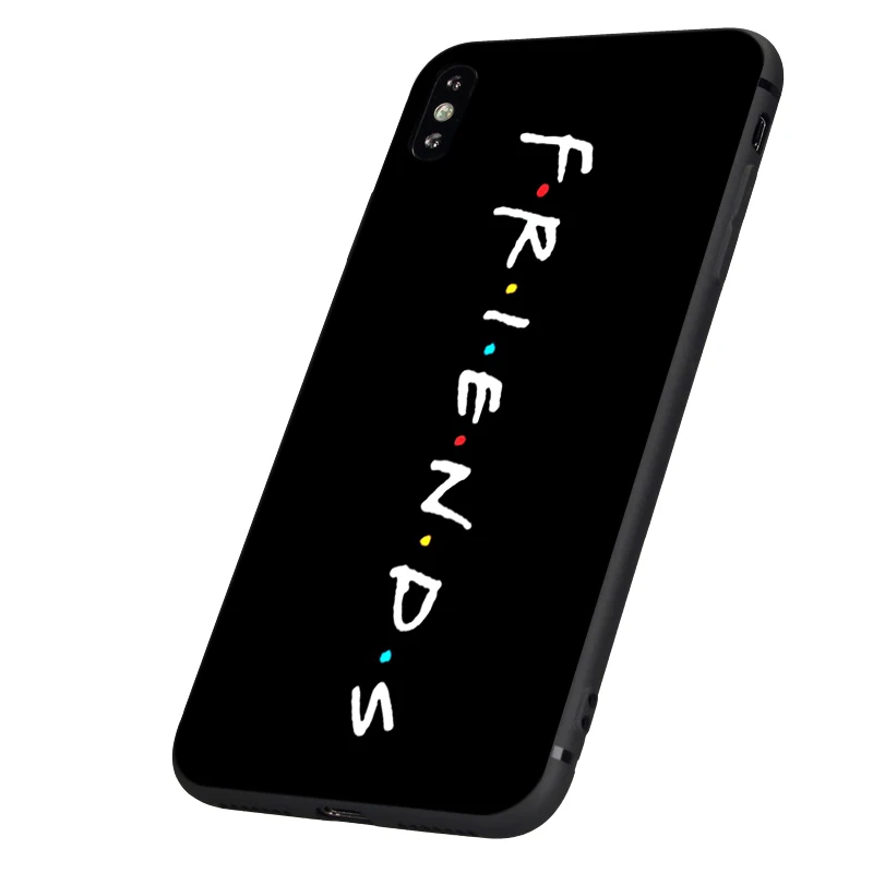 Черный чехол ТПУ для iphone 5 5s se 6 6s 7 8 plus x 10 XR XS 11 pro MAX coque центральный Perk кофе друзья ТВ показать, как вы делаете