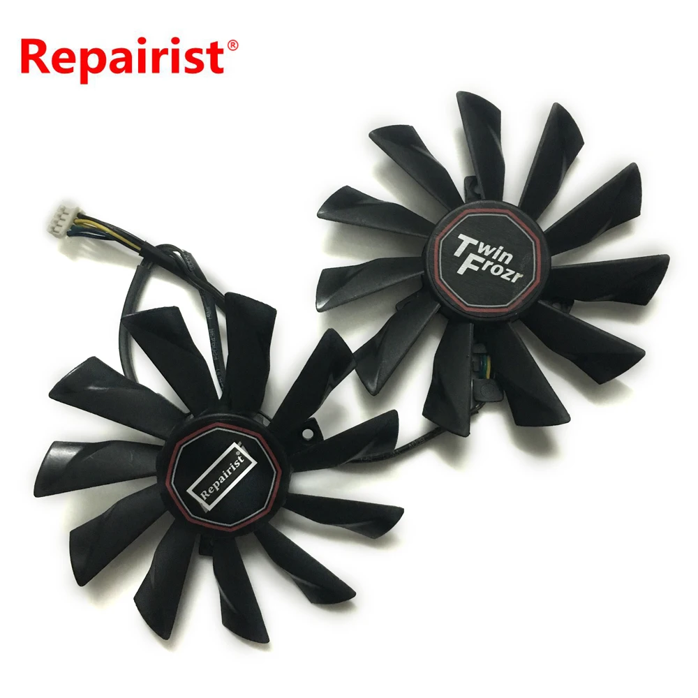 Кулер для видеокарты MSI R9 290X 280X 270X 260X запасной вентилятор PLD10010S12HH PLD10010B12HH 95 мм 4