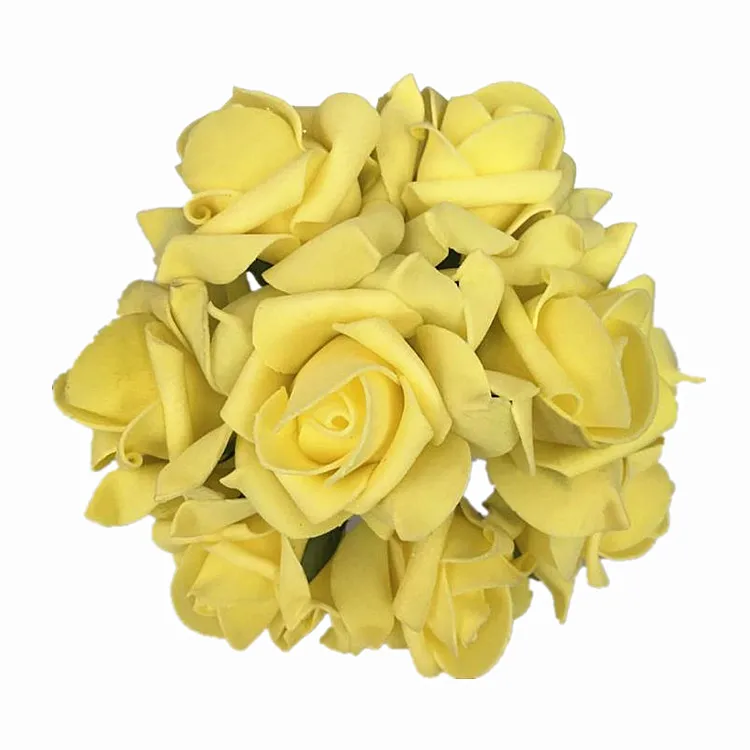 Фото Quality 7.5cm 96 heads Open Foam Rose Bunch for Brides Bridesmaids Wedding Bouquets Free Shipping Дом и сад Quality 7.5cm 96 heads Open Foam Rose Bunch for Brides Bridesmaids Wedding Bouquets Free Shipping Дом и сад