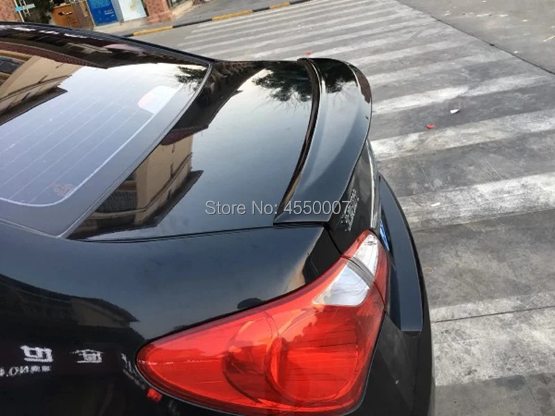 Для hyundai Elantra Спойлер ABS Материал заднего крыла Спойлер для hyundai Elantra 2007 2008 2009 2010 2011 2012 2013