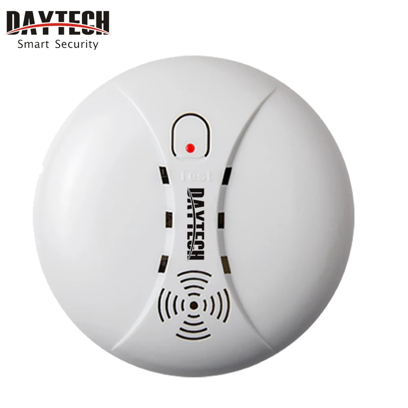 DAYTECH беспроводной датчик дыма портативный Пожарной Сигнализации работа батареи