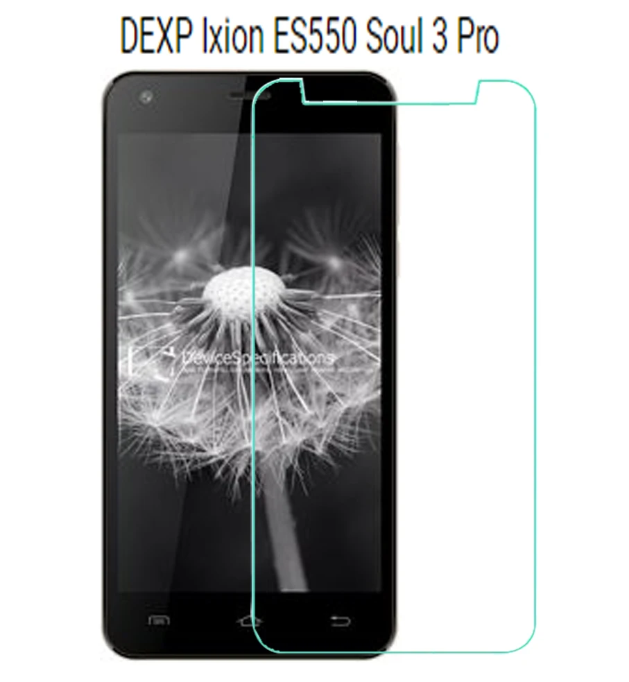Закаленное стекло для смартфона DEXP Ixion M255 Pulse ES550 Soul 3 Pro ES350 Rage plus M349H