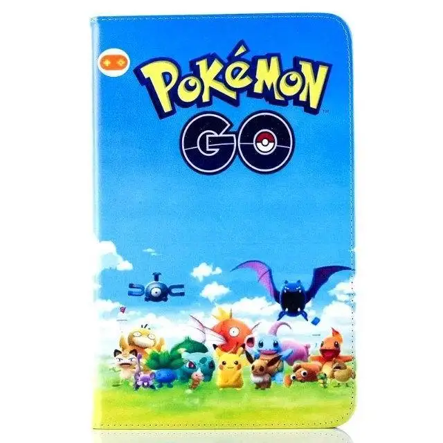 Чехол для Samsung Galaxy Tab A A6 10,1 T580 T585 T580N чехол «Pokemon Go» с забавным рисунком Пикачу tablet крышка флип-чехол с подставкой coque para