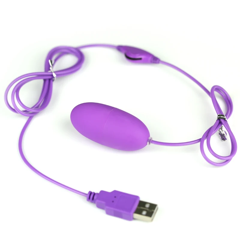 USB Мини Пуля Анальная пробка для Вагины и клитора Многоскоростной стимулятор яиц