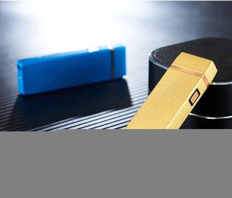 Dual Arc Электронная Зажигалка USB металлическая перезаряжаемая ветрозащитный негорящий электрические зажигалки плазменная зажигалка