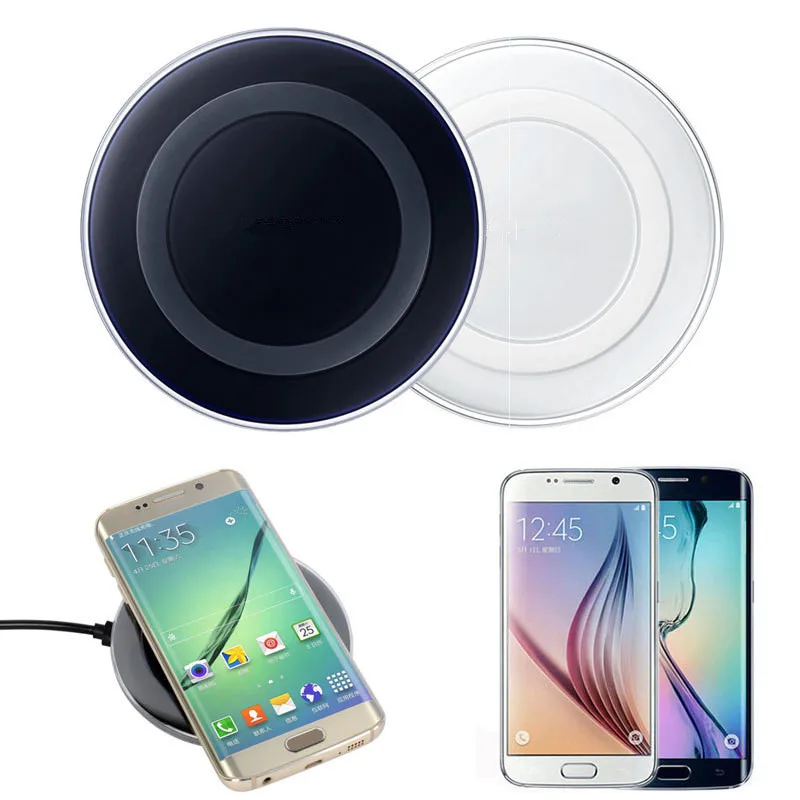 Беспроводное зарядное устройство UEESFIT Qi для iPhone X 8 Samsung Note S8 Plus S7 S6 Edge|Зарядные