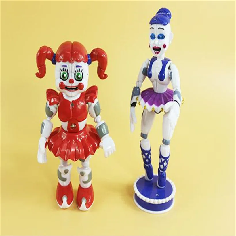 5 шт./компл. Симпатичные Five Night At Freddy Аниме фигурки Fnaf девушки Бонни медведь лисица