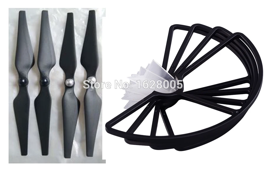 

8pcs/set Zero XIRO xplorer RC Quadcopter Spare parts Propellers + Bumper