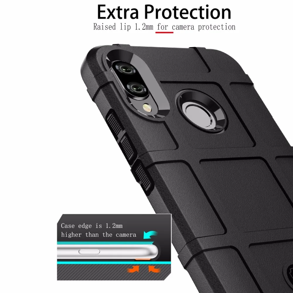 Ударопрочный чехол из ТПУ с полным покрытием для Huawei P20 Lite / Nova 3e защитный