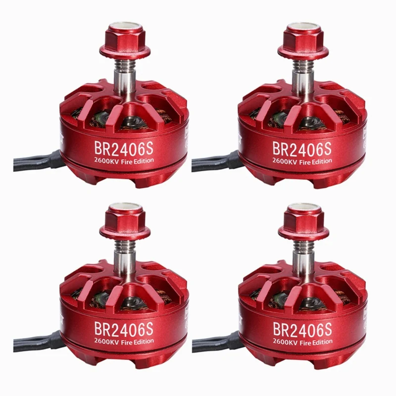 Racerstar 2406 BR2406S для Fire Green Edition 2600KV 2-4S бесщеточный двигатель X220 250 280 300 гоночный Дрон RC