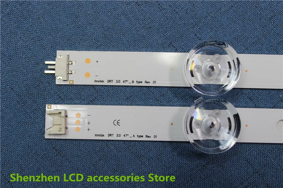 8 шт х светодиодный Подсветка подсветка полосы 9-светодиодный s для LG 47 дюймов ТВ innotek DRT 3,0 LG47lb5610 6916L 1715A 1716A LG47LY340C LG47GB651C