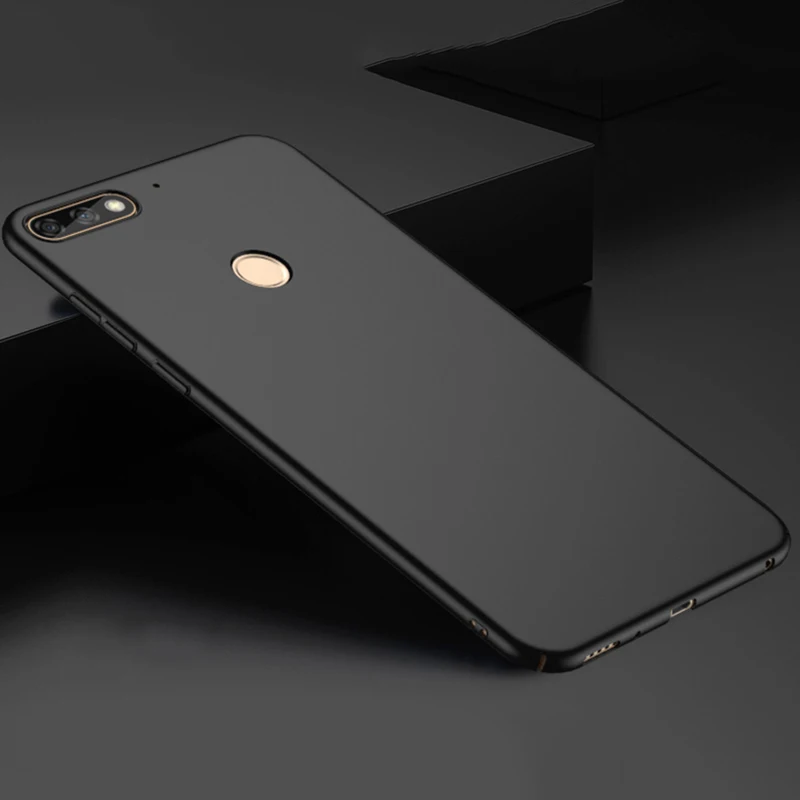 MAKAVO для Huawei Y6 2018 чехол жесткий 360 Защита Тонкий матовый Prime чехлы телефонов корпус