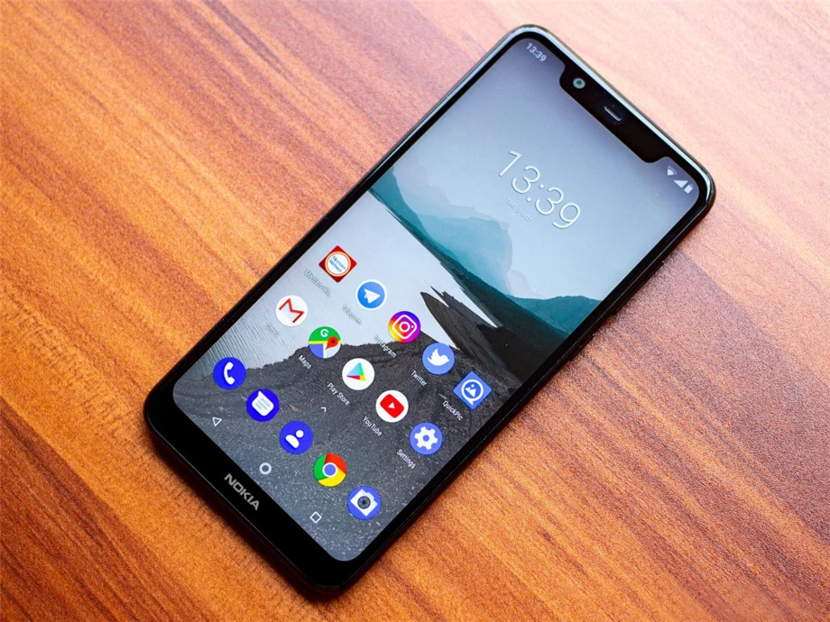 Мобильный телефон Nokia 5 1 Plus Android четыре ядра 4G LTE 86 '' 3 ГБ ОЗУ 32 Гб ПЗУ две sim карты
