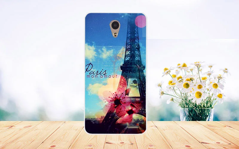 c063 Роскошные Кот Лев розы Дизайн DIY окрашены крышка ТПУ чехол для Micromax vdeo 2 q4101 болт Воин 1 плюс q4101 Чехлы для мангала - Цвет: c063