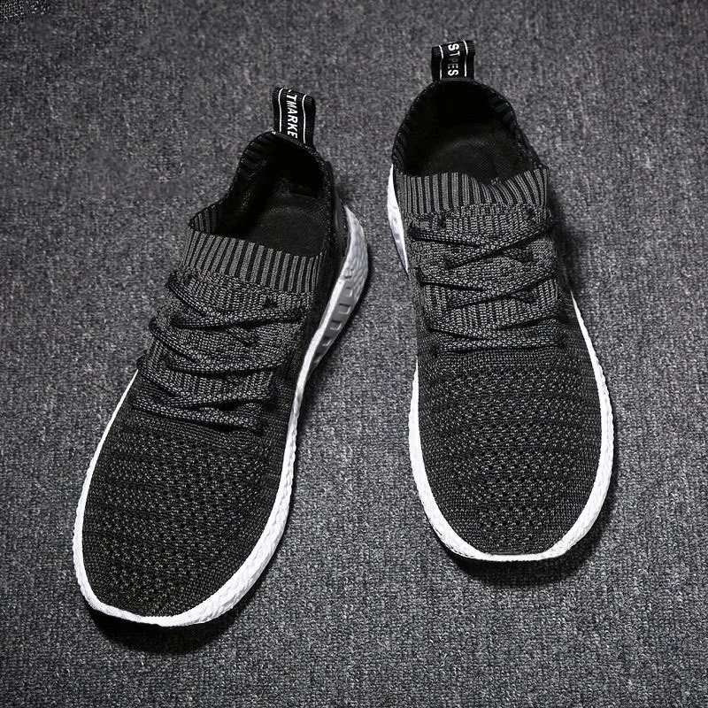 Мужские кроссовки LASPERAL дышащие повседневные на вулканизированной подошве с