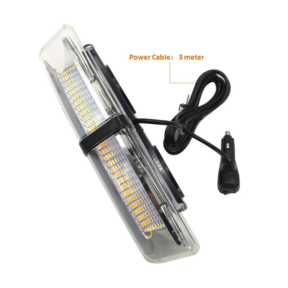 Янтарный светодиодный вспышка Аварийные огни автомобиля полиции Светодиодный