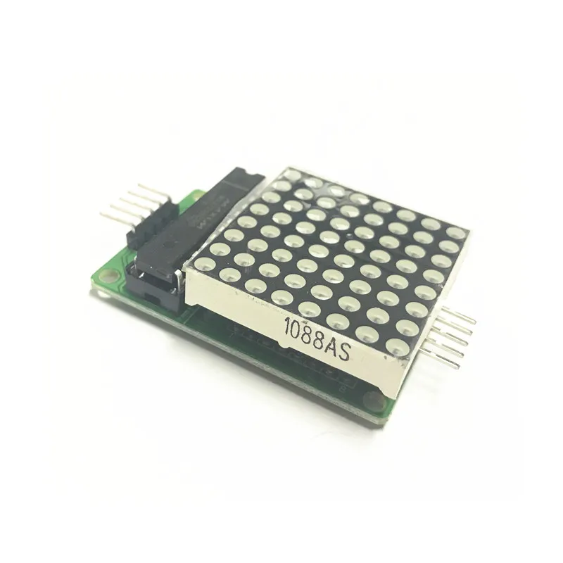 MAX7219 точечный модуль светодиодной матрицы MCU светодиодный управления дисплеем