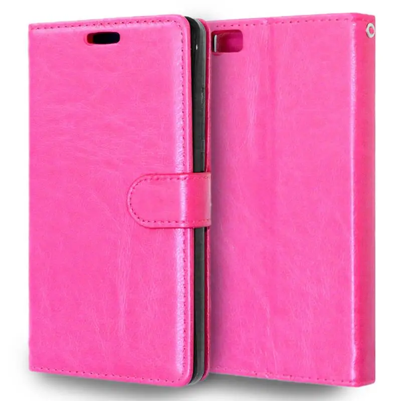 8 Colors PU leather wallet cover case For Huawei Ascend P8 Lite p8lite With Card Slots photo frame | Мобильные телефоны и