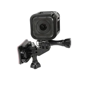 Комплект из рамы и крепления на шлем для GoPro Hero 5 4 Session, аукцион, аксессуары для шлема с адаптером для рамки для GoPro
