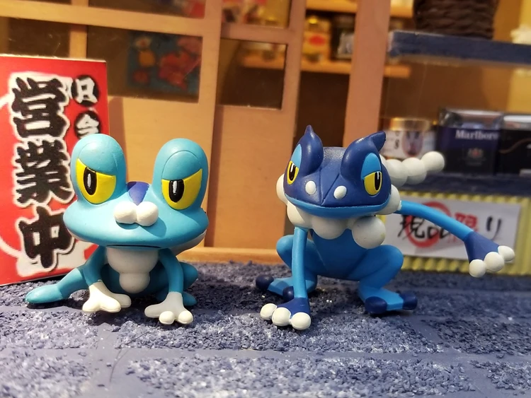 Greninja Frogadier Froakie аниме мультфильм экшн и игрушки Фигурки Коллекция Модель игрушки Кен Ху магазин pks