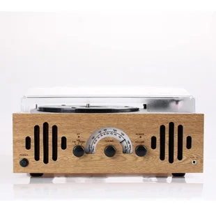 New retro record player/LP vinyl machine/AM/FM radio/boutique phonograph |
