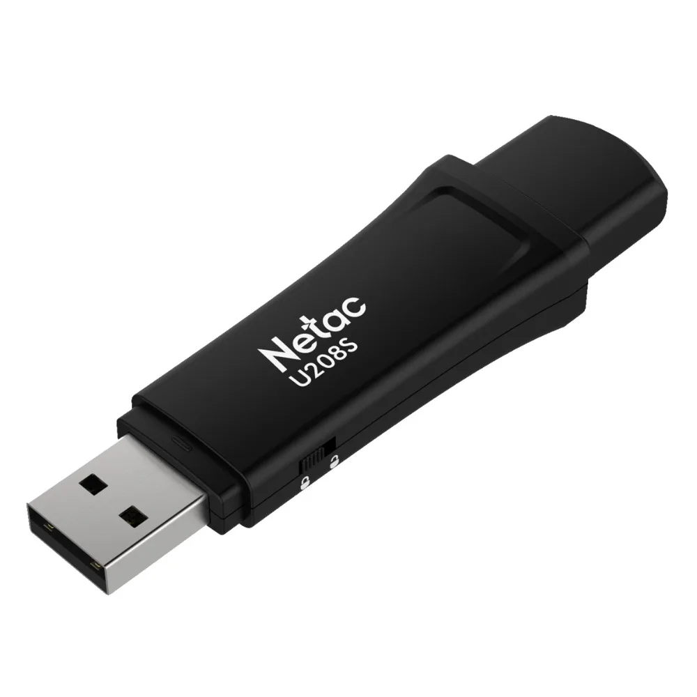 Netac u208s USB 2.0 Flash Drive Аппаратные средства защиты от записи накопитель 32 ГБ 16 8 Memory Stick U