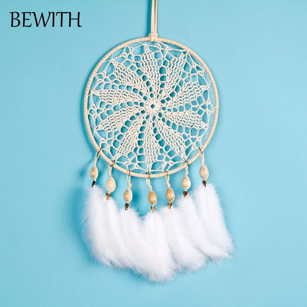 Свадебное украшение индийский Ловец снов Dreamcatchers с натуральными перьями подарок