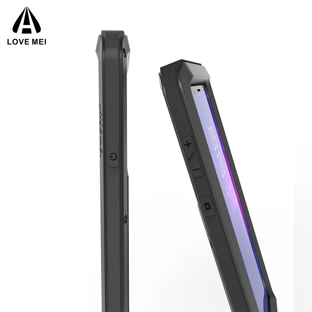 Чехол для samsung Galaxy Note 8 9 4 3 LOVEMEI мощный металлический противоударный алюминиевый чехол для телефона samsung Note 10 Pro Edge FE