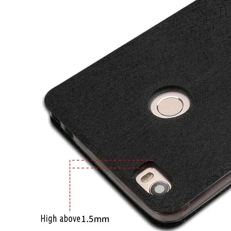 Для Xiaomi Redmi 4 X кожаный чехол MOFI откидная крышка силиконовый 360 Защита Shockpoor для с